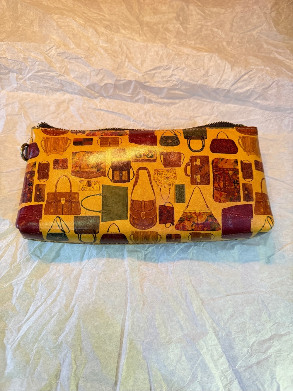 Patricia Nash Vetralla Wristlet/Purse in Patricia's Closet pattern